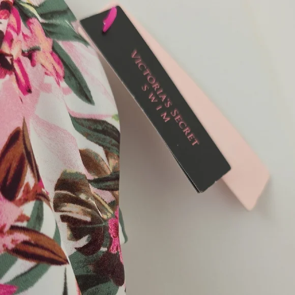 Victoria's Secret Pink Floral Swimwear. Size XL. NWT - Picture 2 of 10